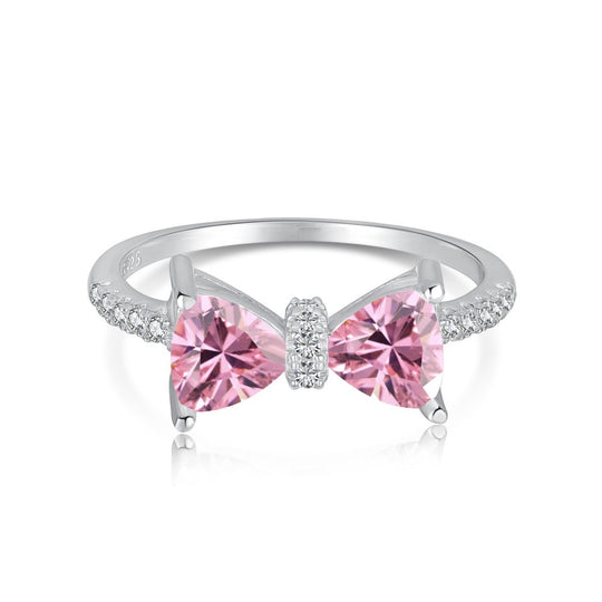 Pink Bow Ring Collection