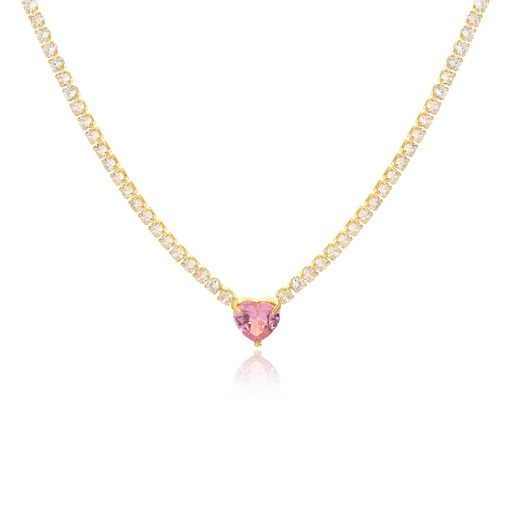 Light Luxury Zircon Necklace