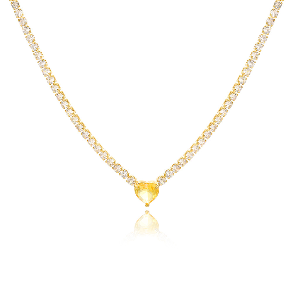 Light Luxury Zircon Necklace