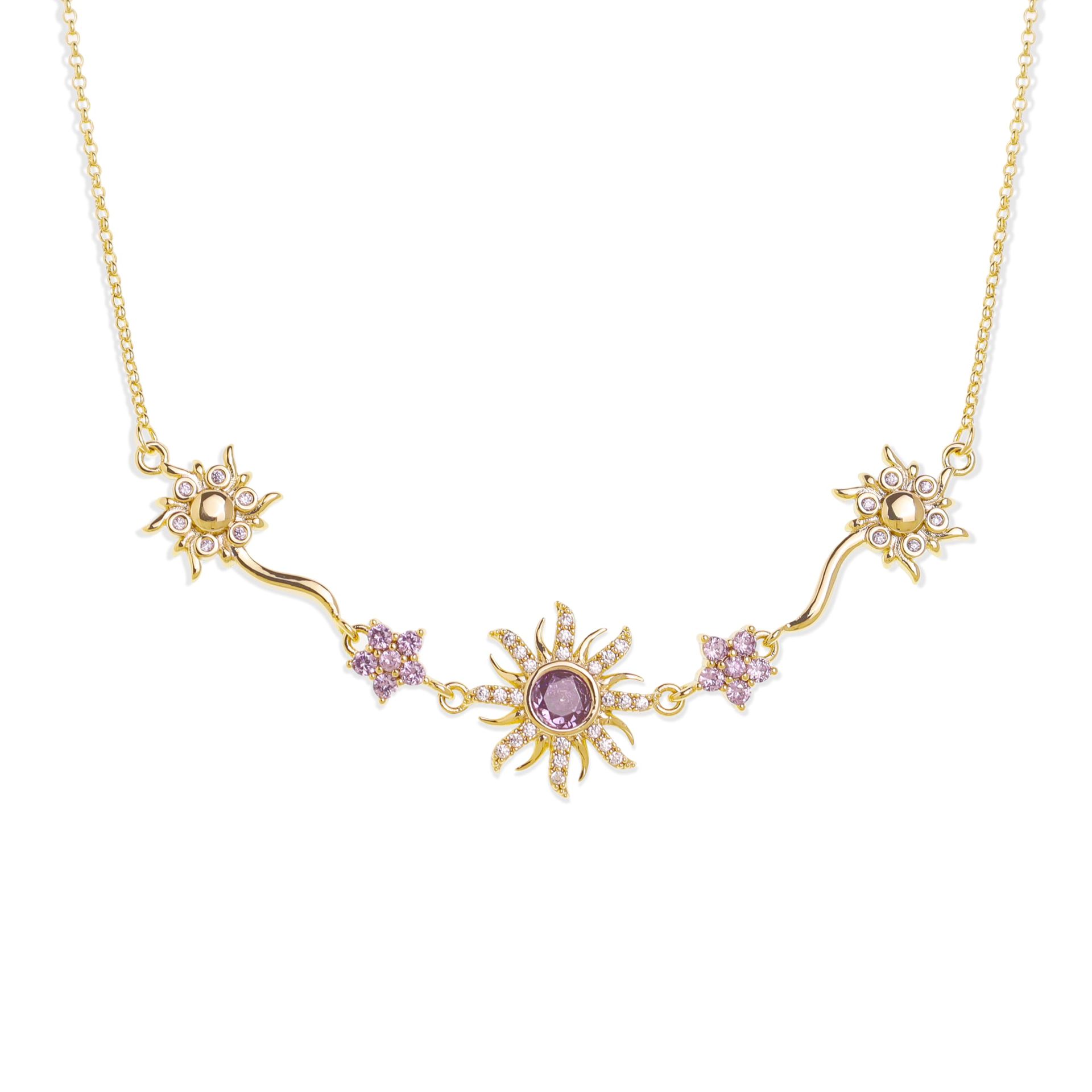 Sunburst Flower Bracelet / Necklace