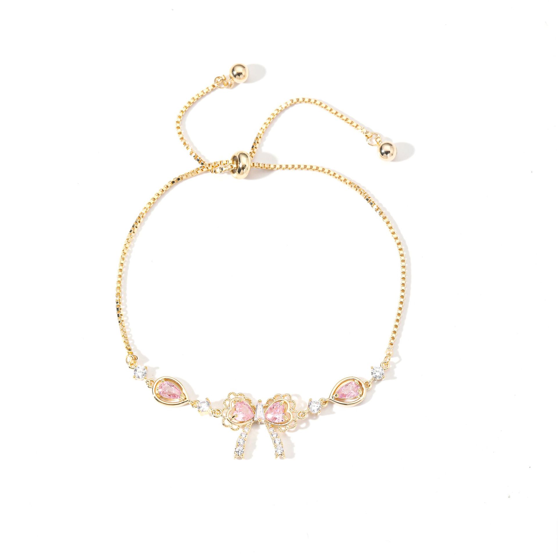 Lace bow -【bracelet/earrings】