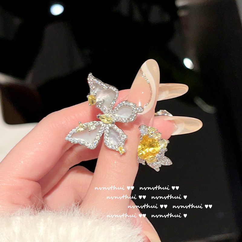 Topaz Butterfly-Bracelet / Necklace / Ring / Earrings