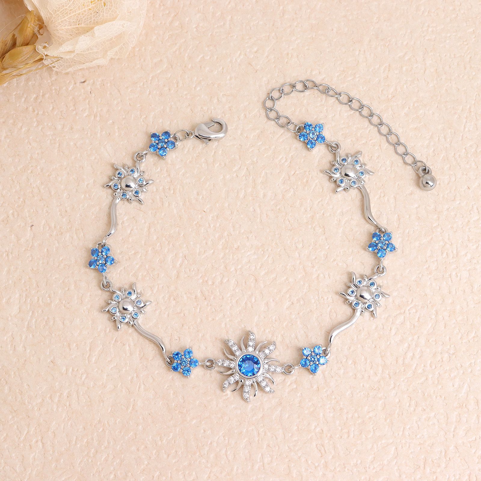 Sunburst Flower Bracelet / Necklace
