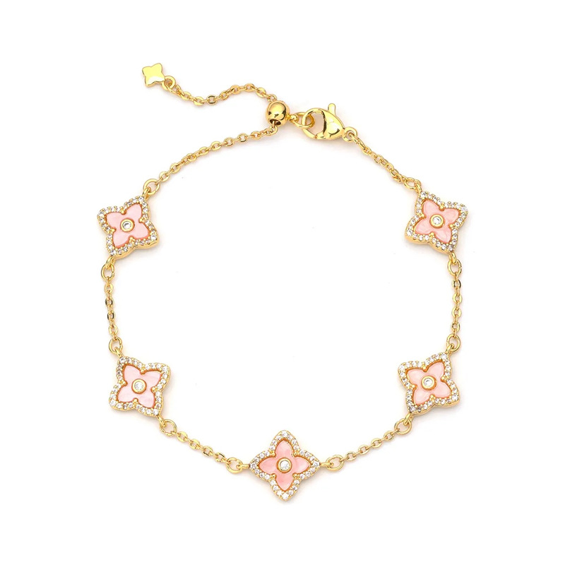 Delicate Pink Sakura Bracelet