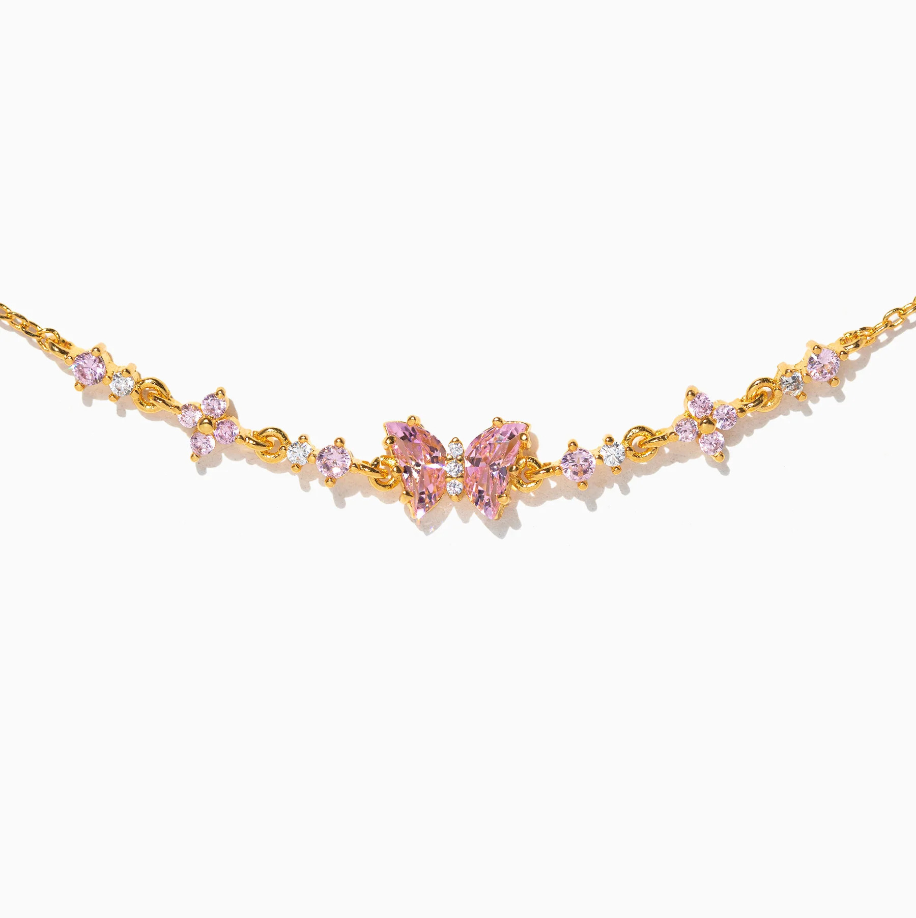 Pink Butterfly Bracelet