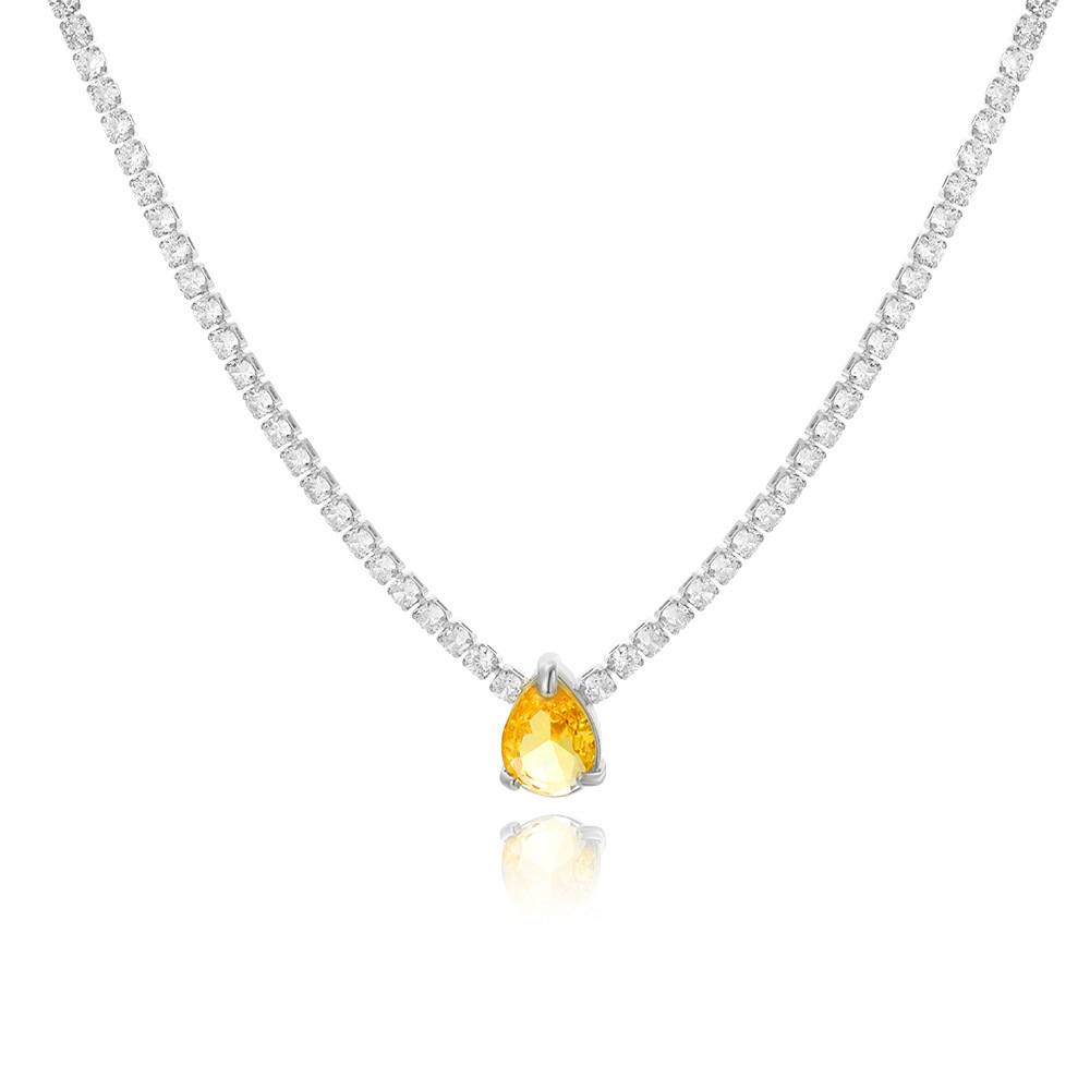 Luxury Minimalist Sugar Cube Zircon - 【necklace】