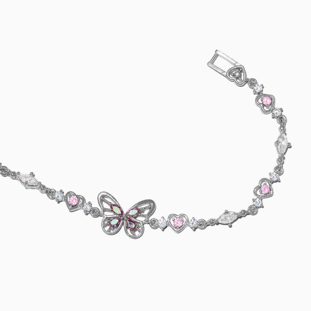 Pink Butterfly Bracelet