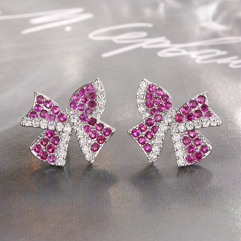 Pink Spiked Crystal Flower Bracelet / Necklaces