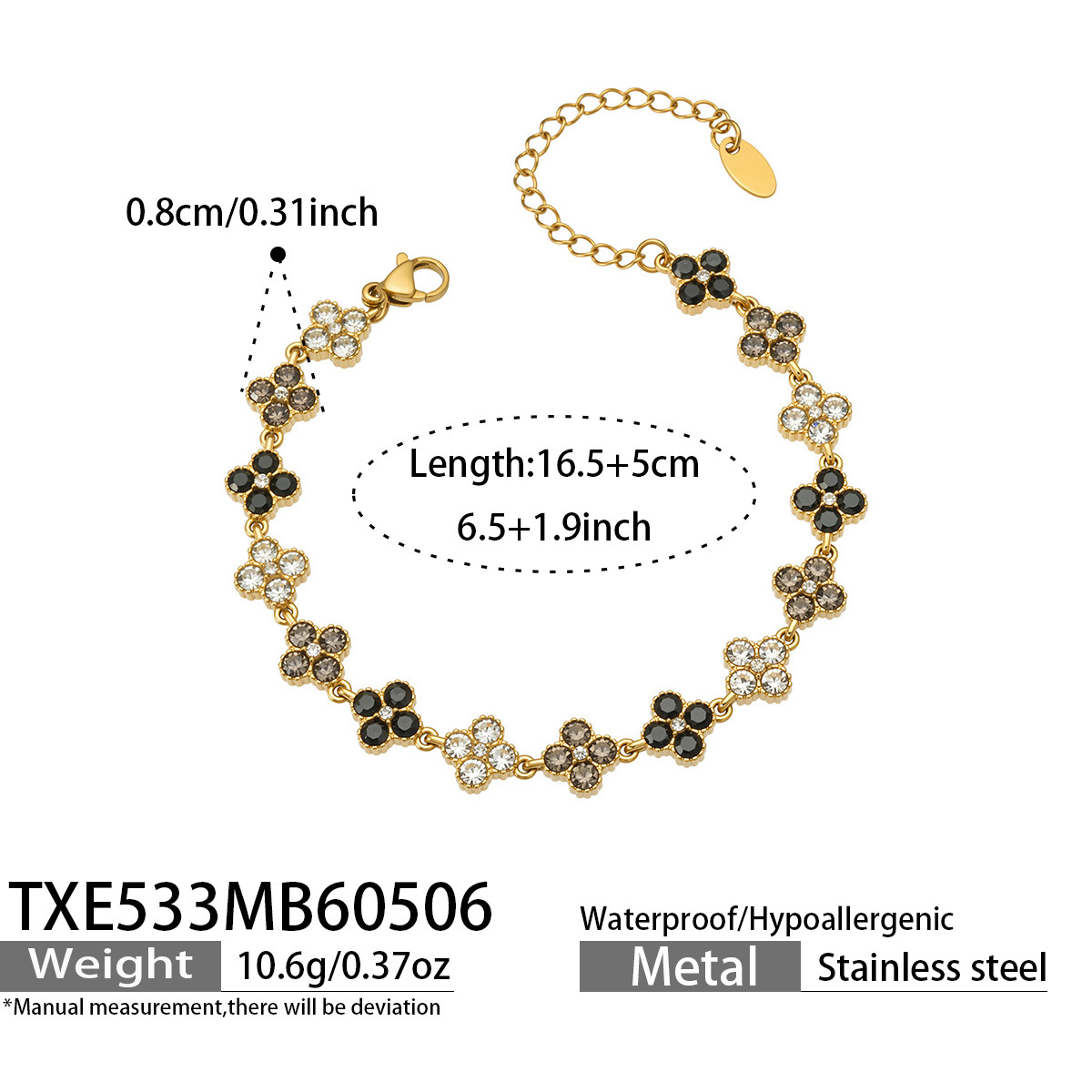 Luxury Sakura Bracelet / Necklace / Ring / Earrings / Set