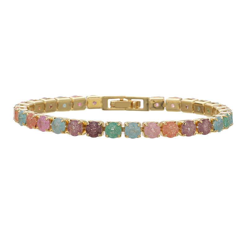 Candy Color Pave Stackable Bracelet