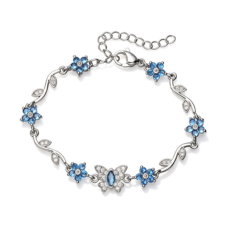 Five-Petal Flower & Bow Bracelet / Necklace
