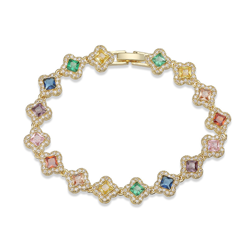 12 Months Birthstone Sakura Earrings