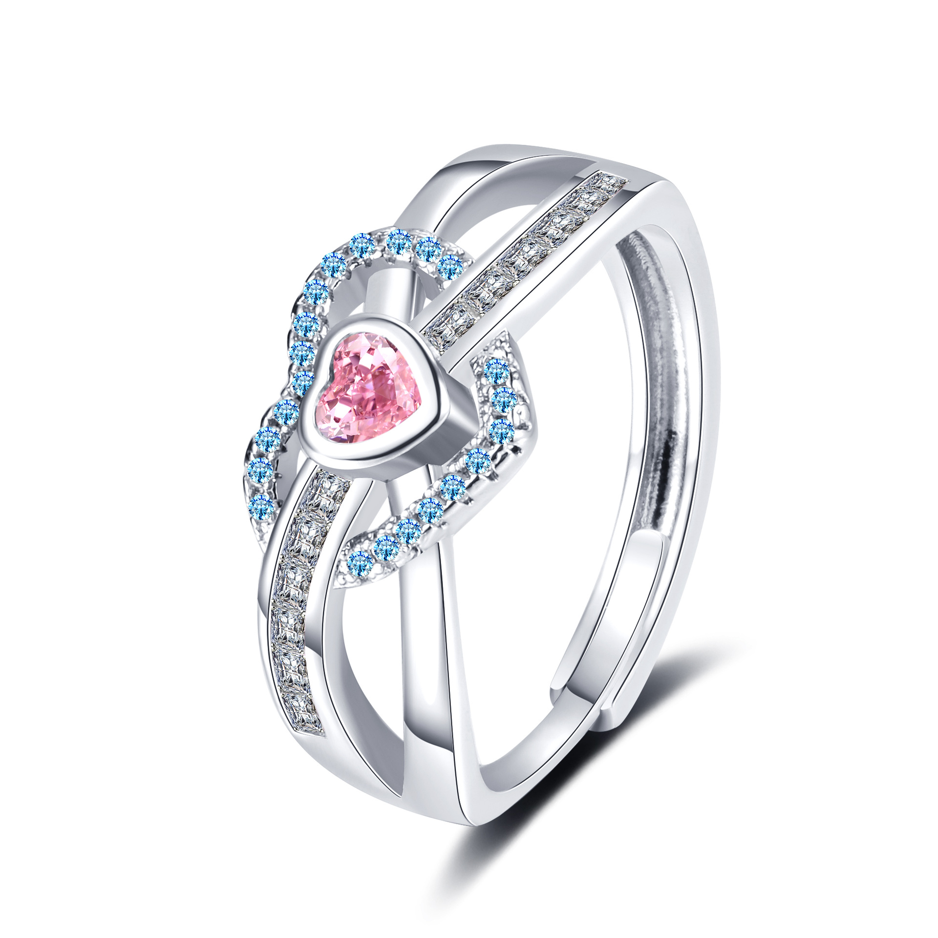 Double Heart Ring