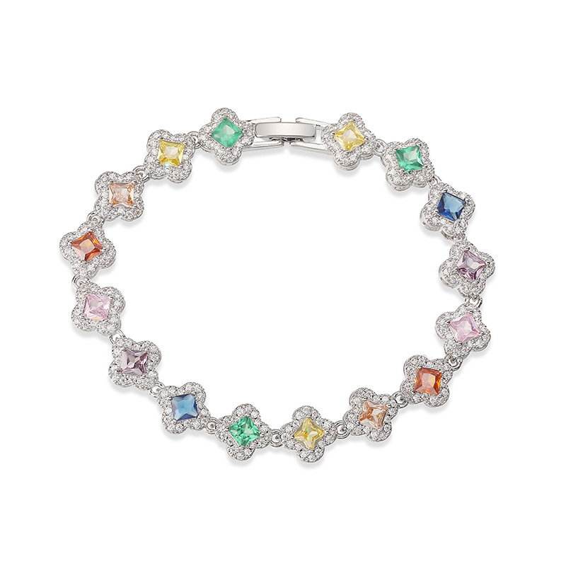 12 Months Birthstone Sakura Earrings