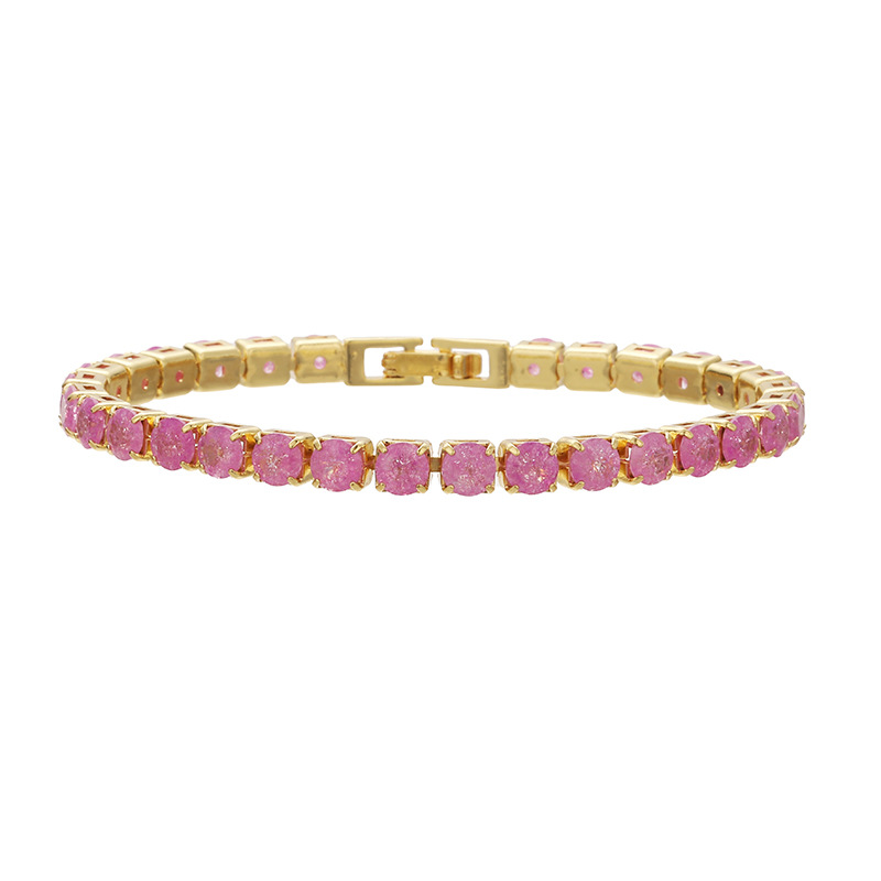 Candy Color Pave Stackable Bracelet