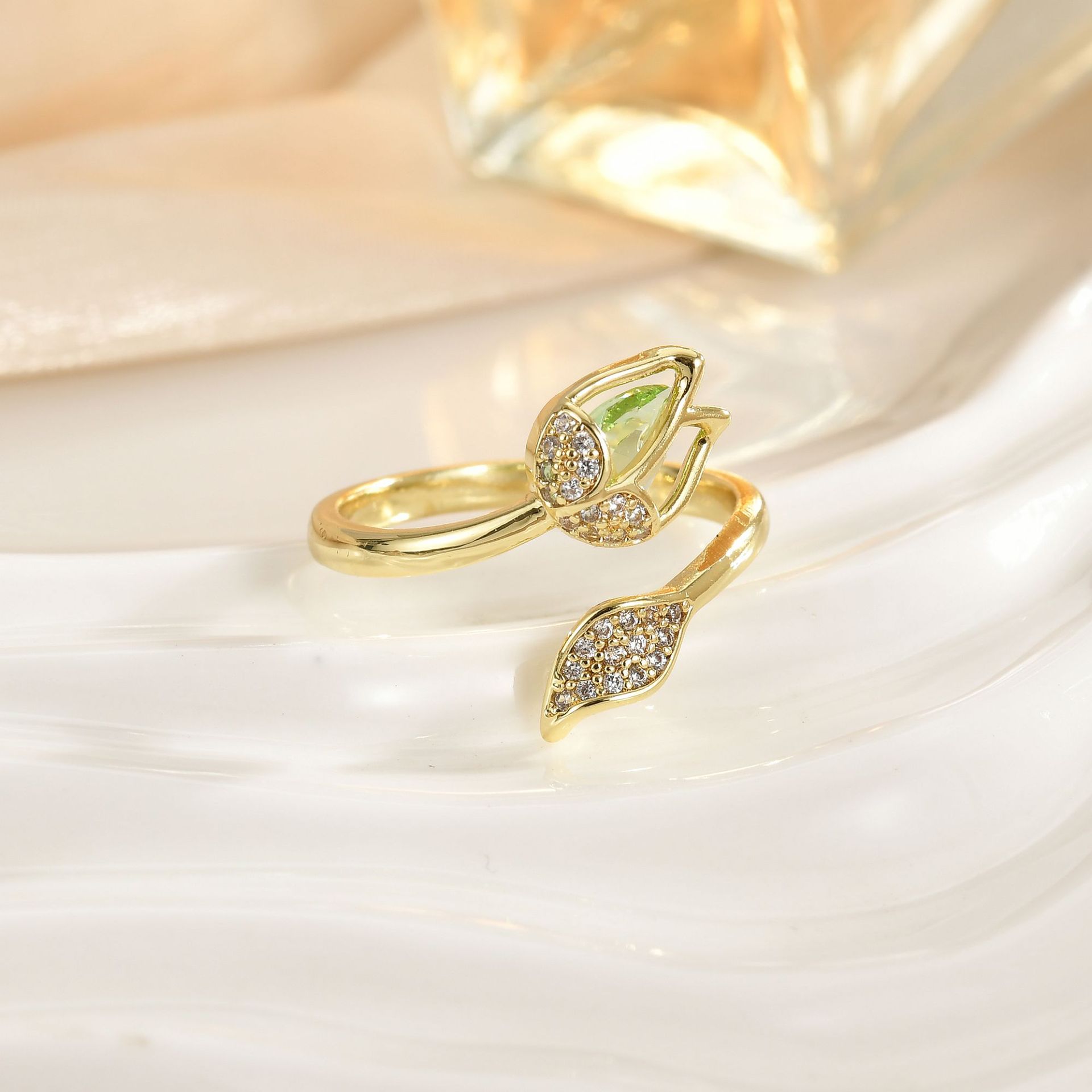 Fairy Tulip Flower-【Ring】