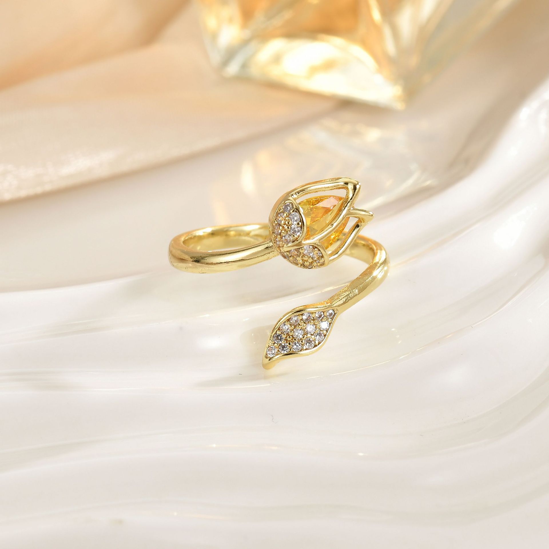 Fairy Tulip Flower-【Ring】