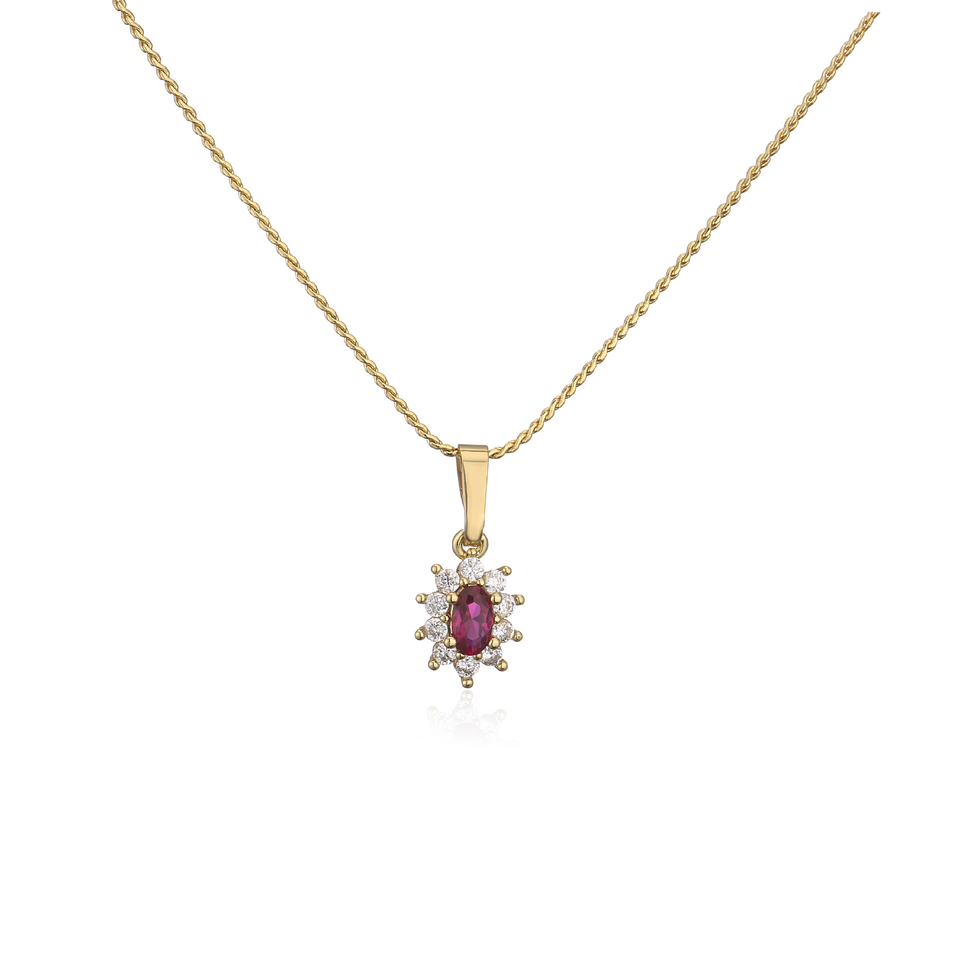 Sun Flower Oval Ring / Necklace / Set