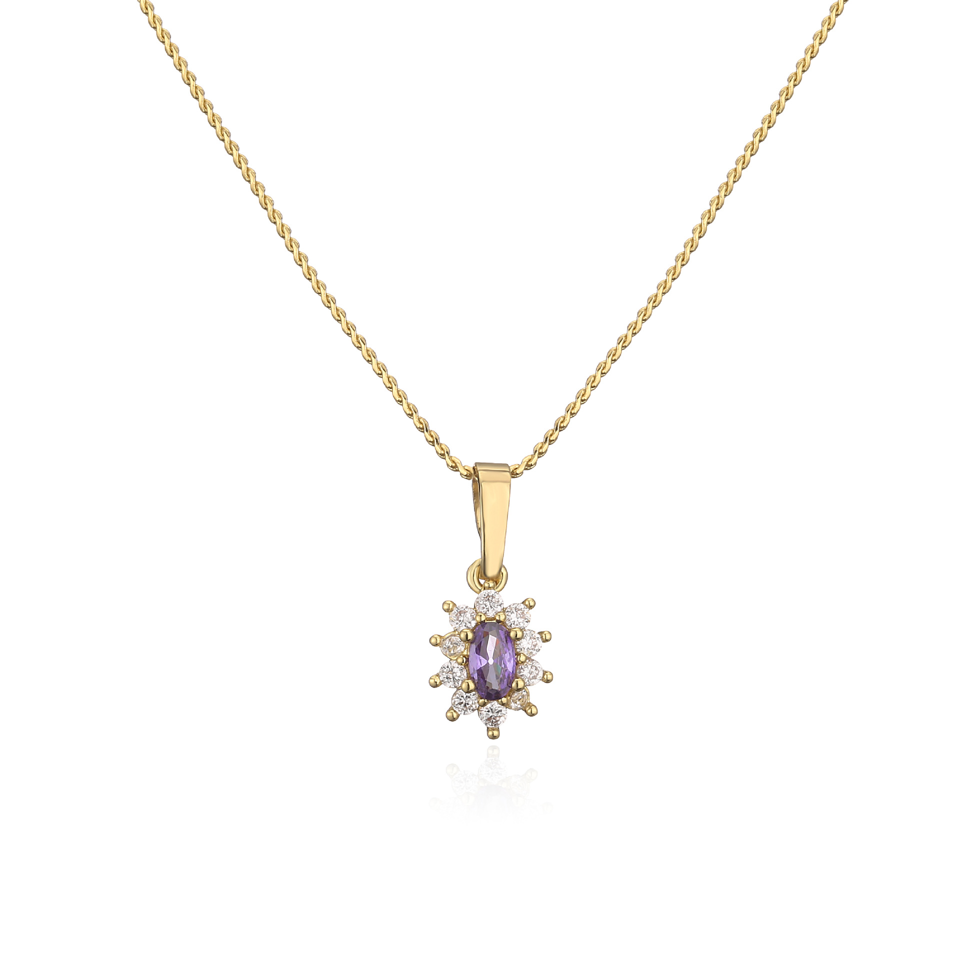 Sun Flower Oval Ring / Necklace / Set