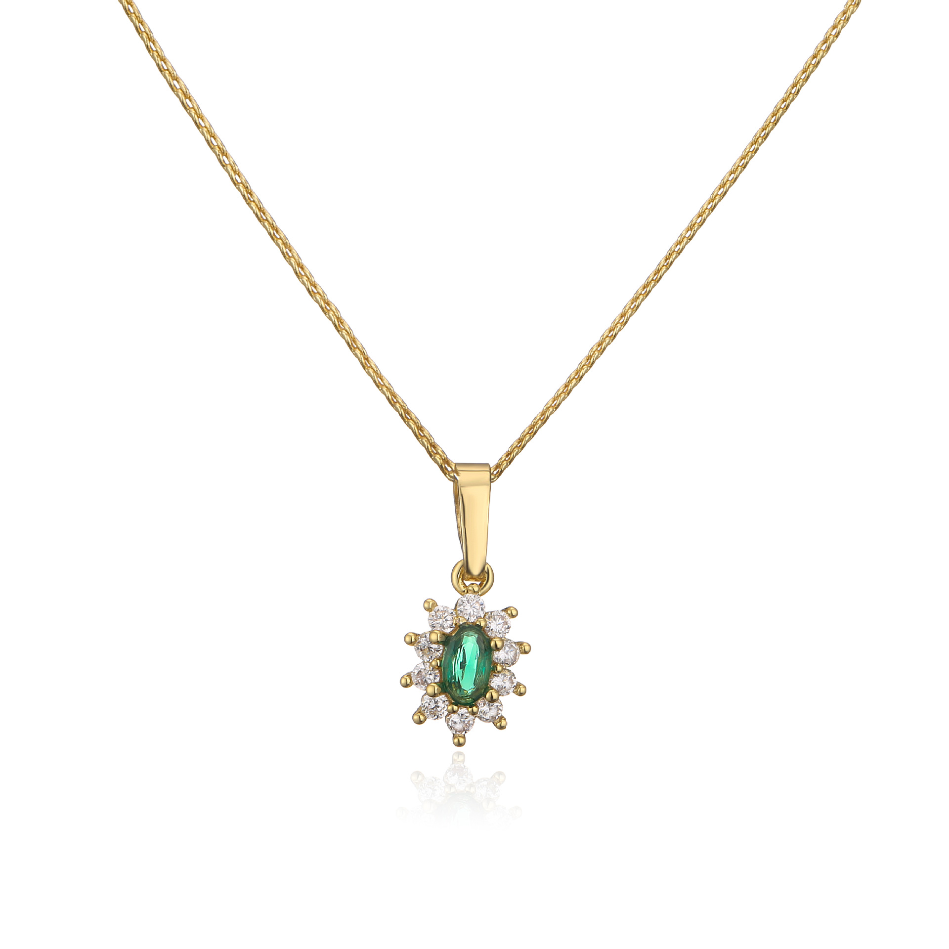 Sun Flower Oval Ring / Necklace / Set
