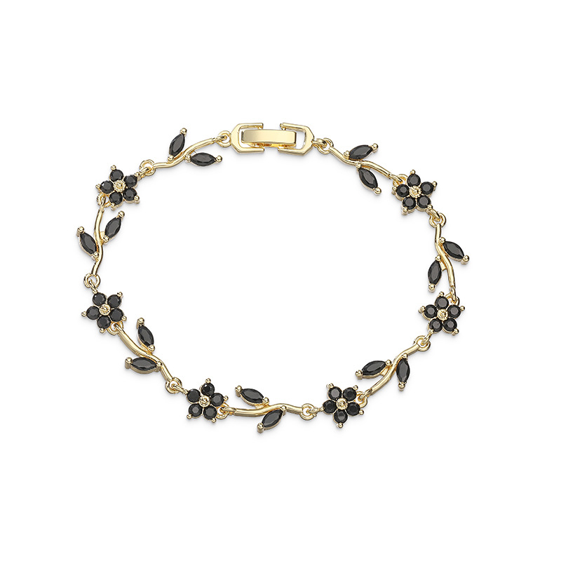Vine Five-Petal Flower Bracelet