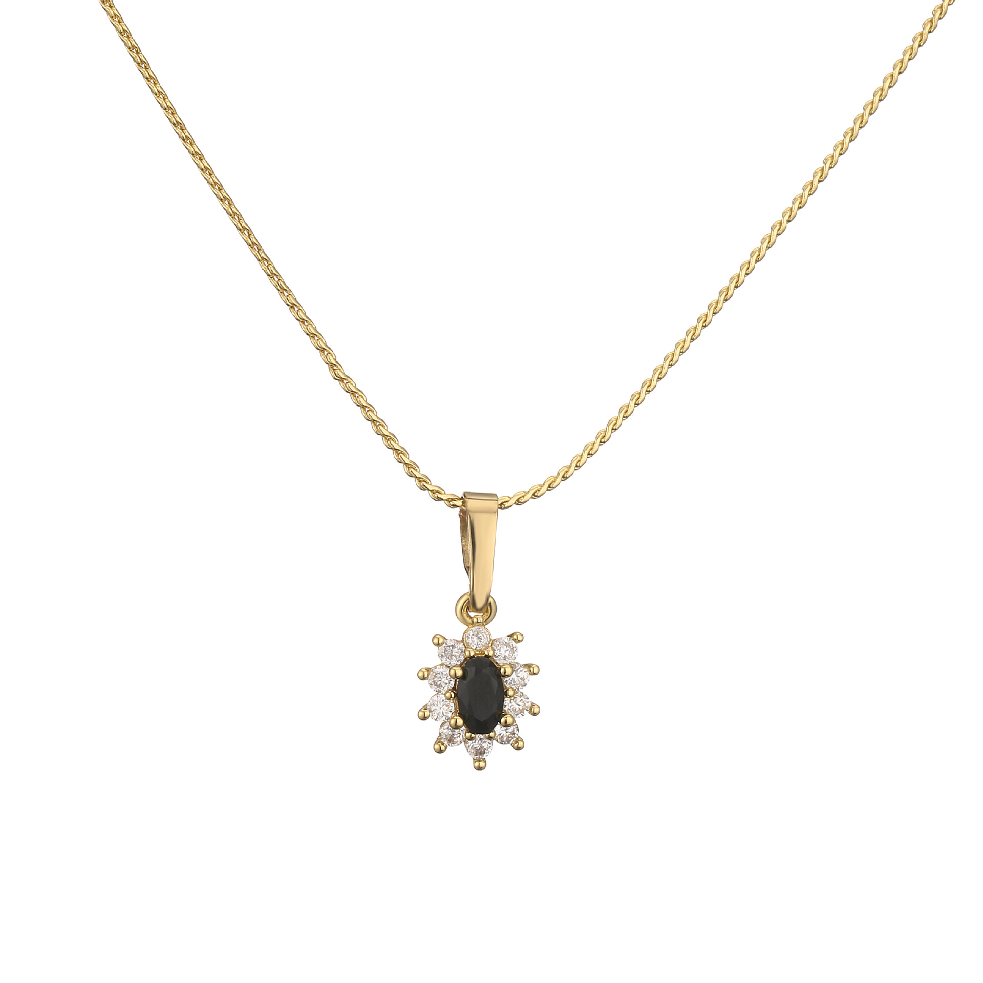 Sun Flower Oval Ring / Necklace / Set