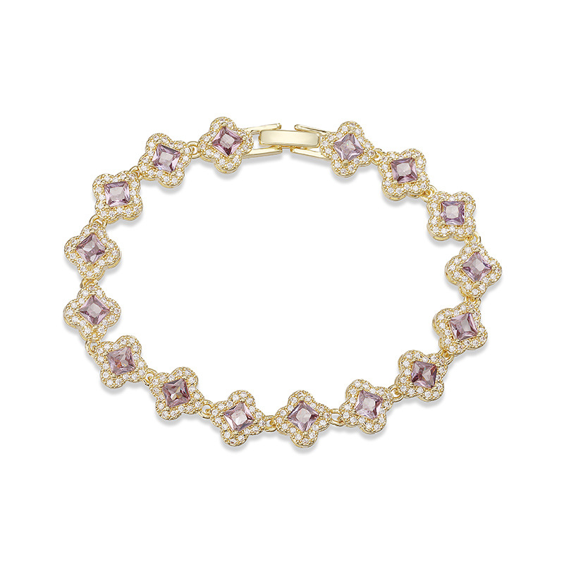 12 Months Birthstone Sakura Earrings