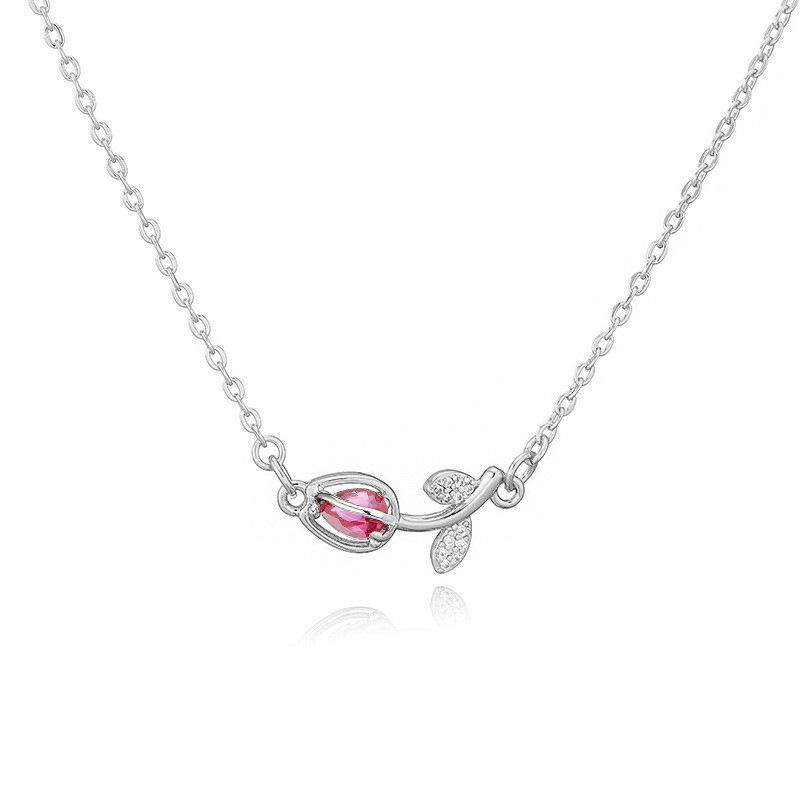 Tulip Flower Necklace