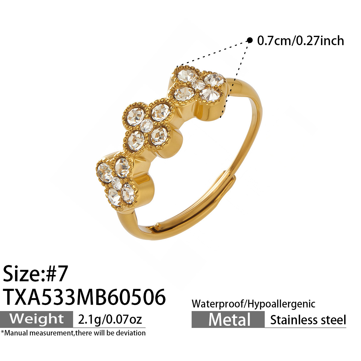 Luxury Sakura Bracelet / Necklace / Ring / Earrings / Set