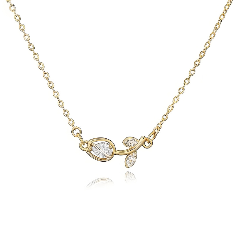 Tulip Flower Necklace