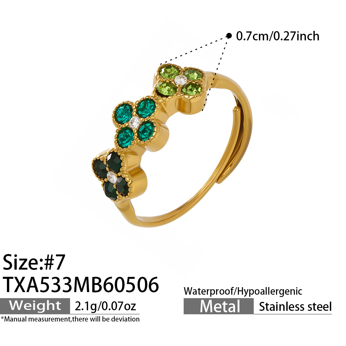 Luxury Sakura Bracelet / Necklace / Ring / Earrings / Set