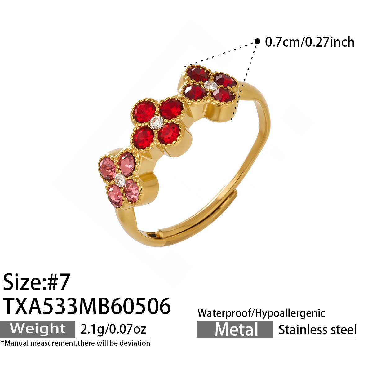 Luxury Sakura Bracelet / Necklace / Ring / Earrings / Set
