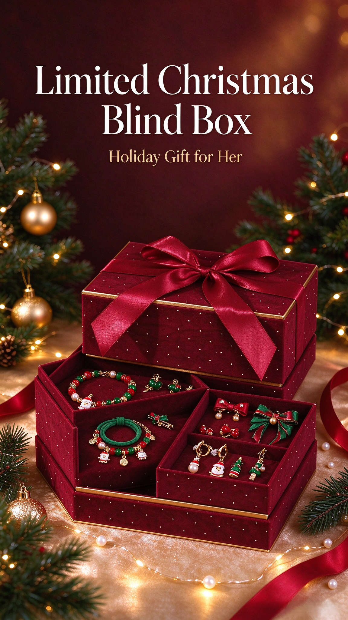 Limited Christmas Jewelry Blind Box | Surprise Holiday Accessories