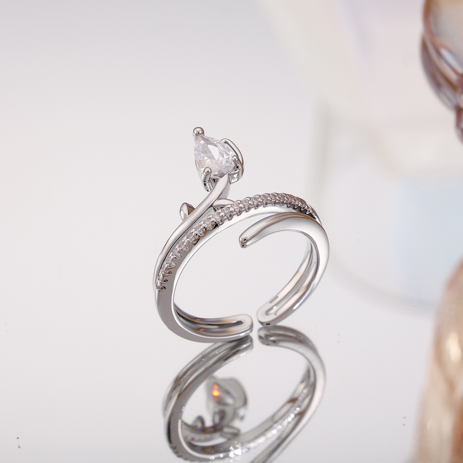 Tulip Flower Ring
