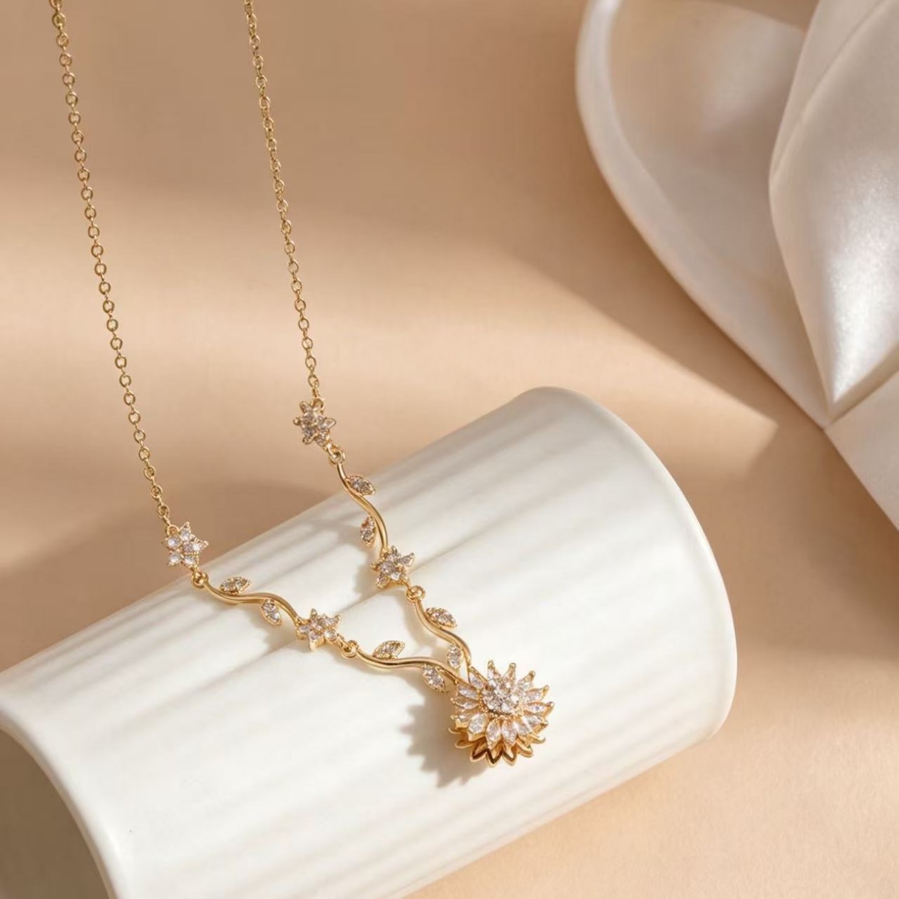 Sun Flower Bracelet / Necklace