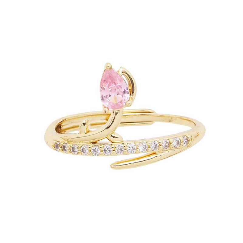 Tulip Flower Ring
