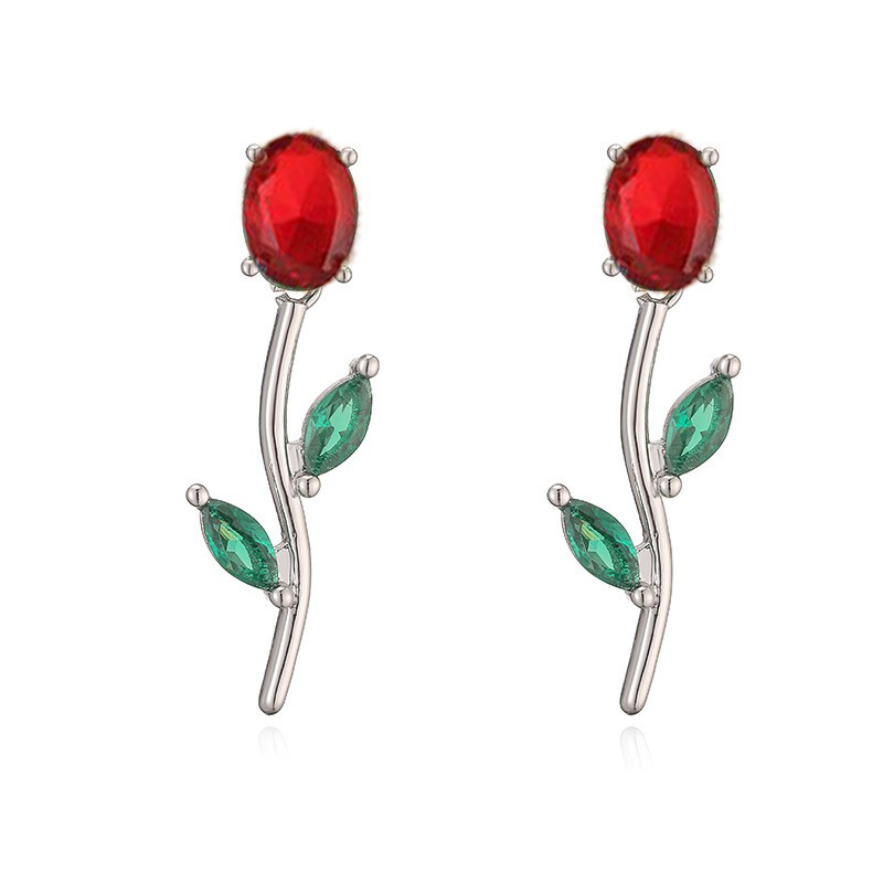 Tulip Flower Earrings