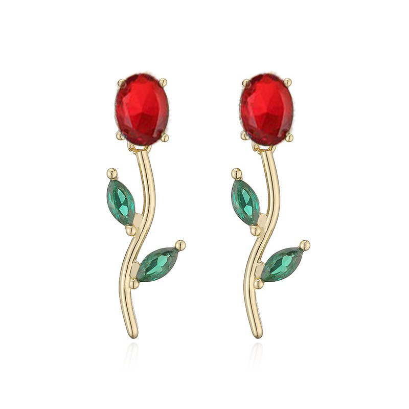 Tulip Flower Earrings
