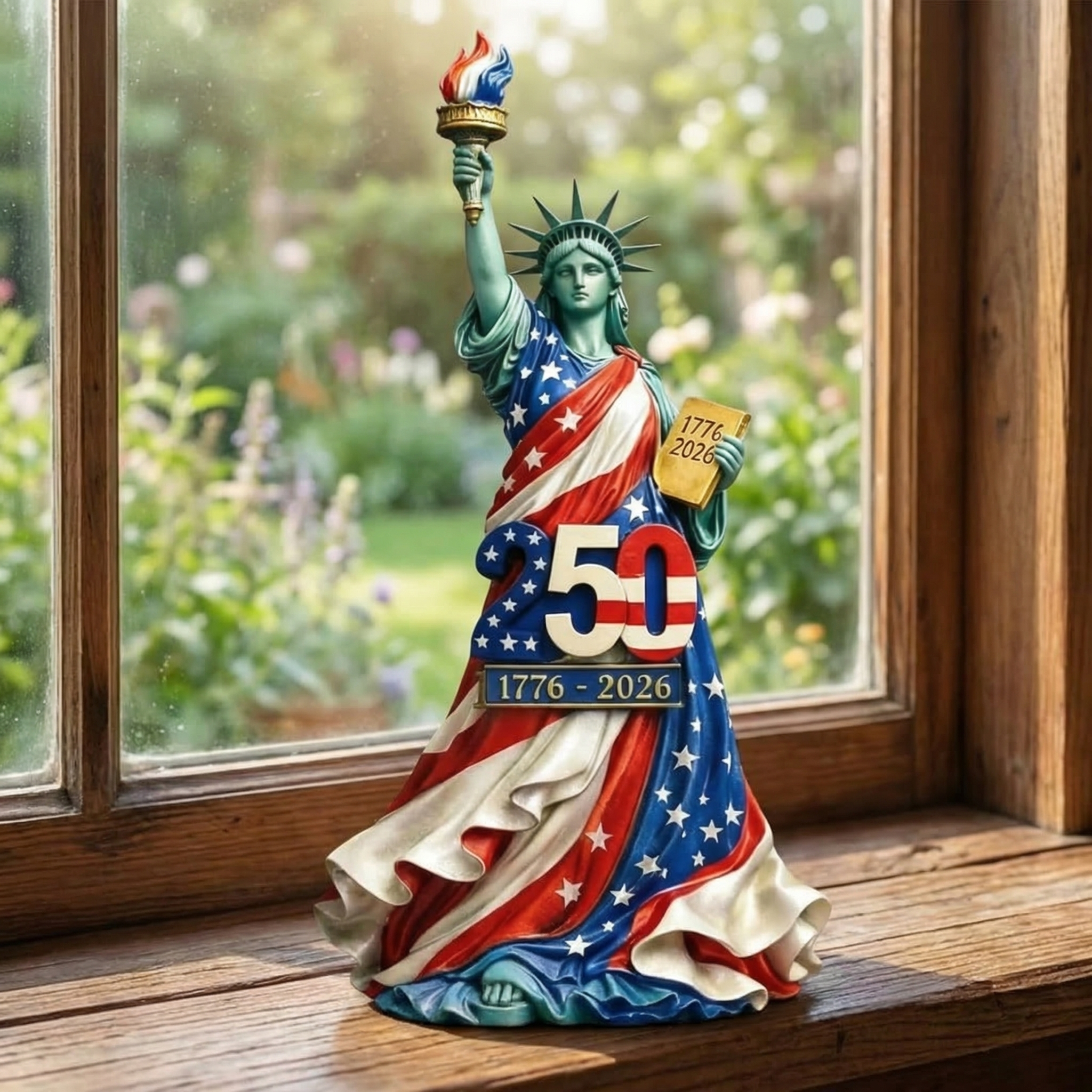 The Statue of Liberty - 250th Anniversary United States of America Ornament 1776-2026