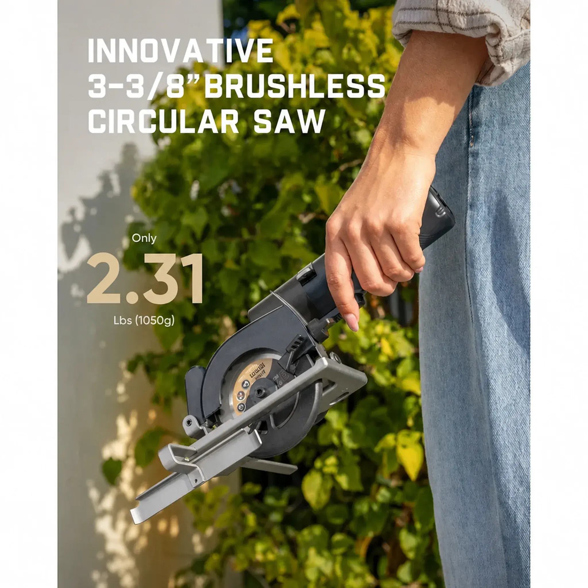 3-3/8 Inch Cordless Circular Saw