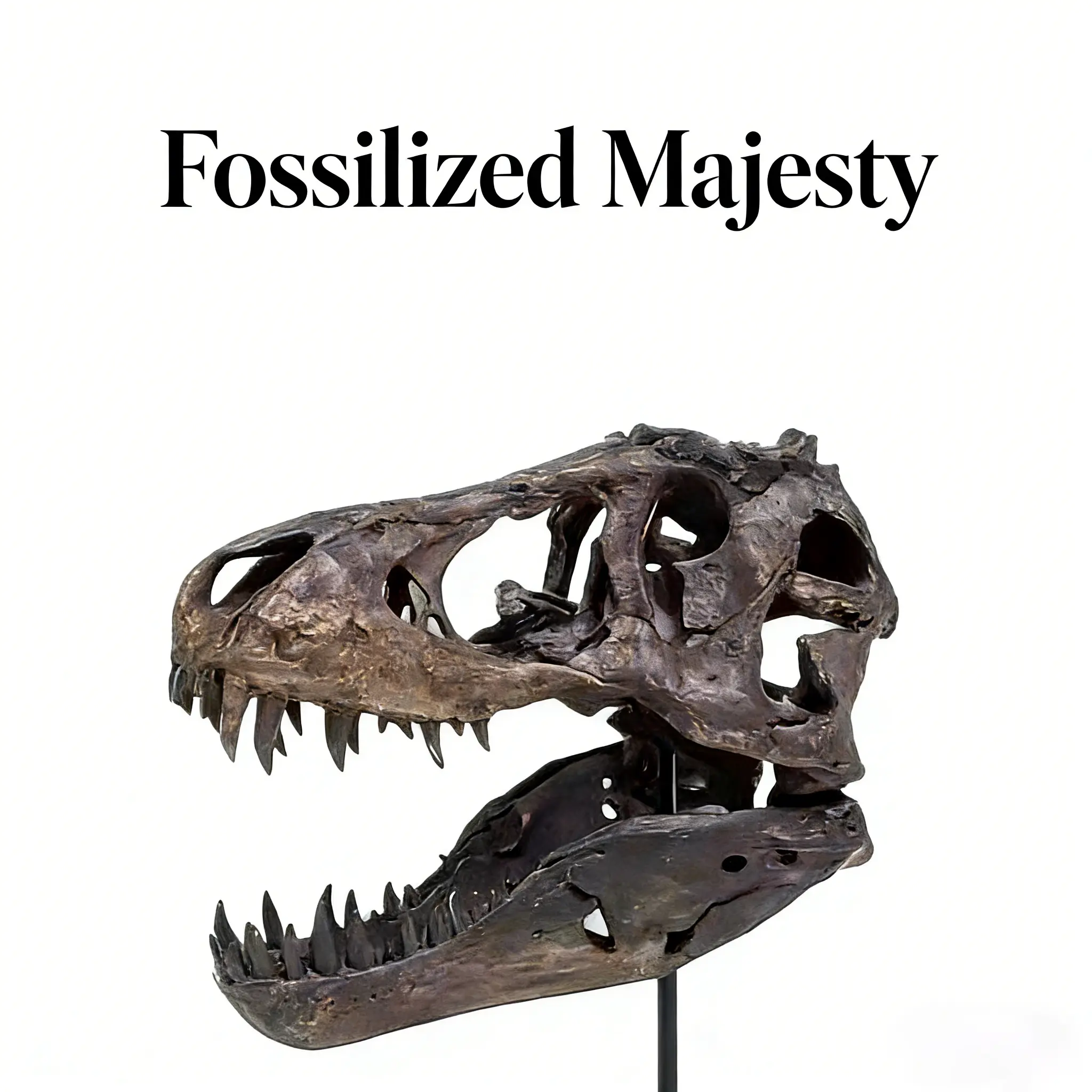 Realistic T-Rex Skeleton Dinosaur Figure