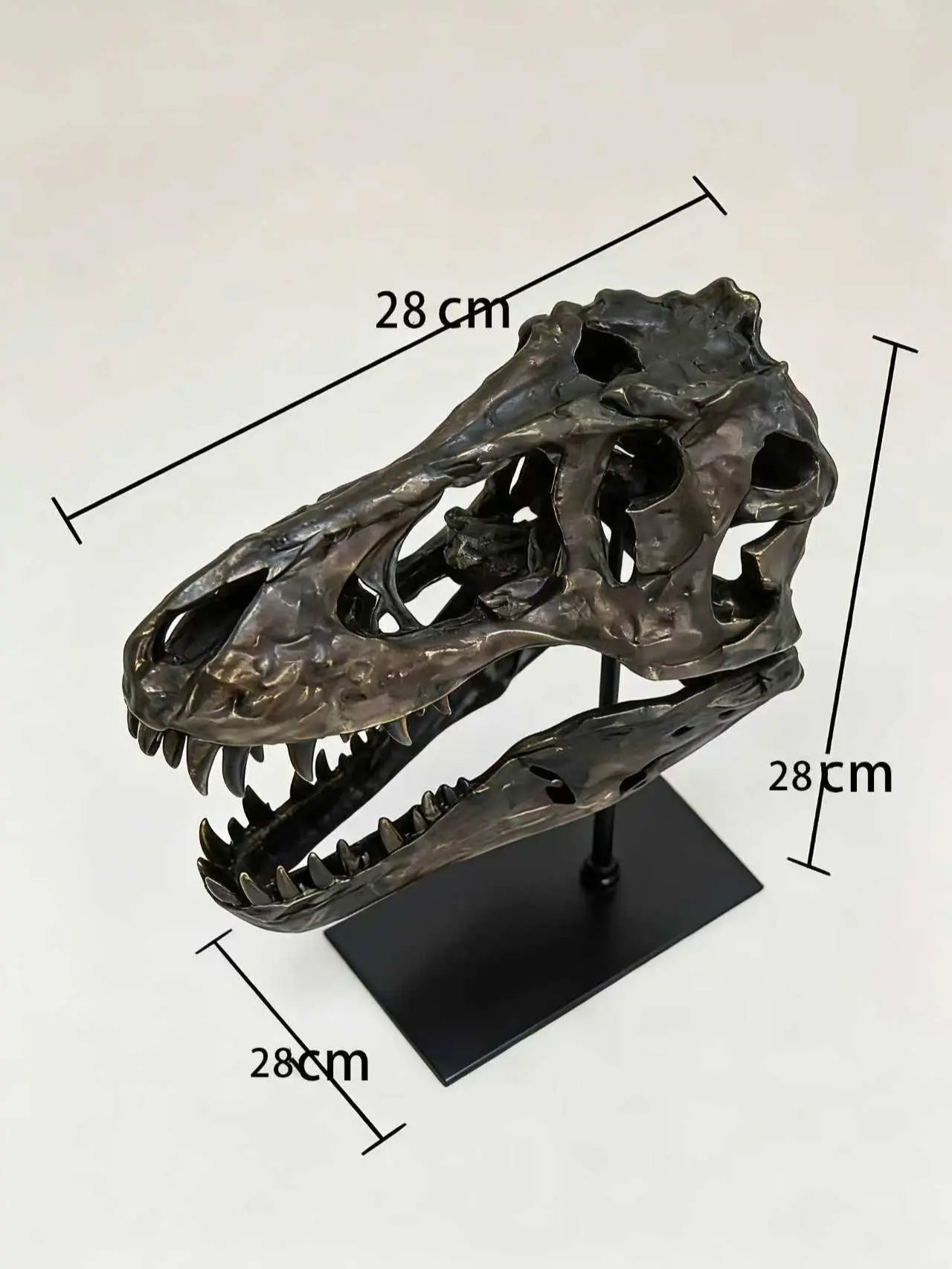 Realistic T-Rex Skeleton Dinosaur Figure