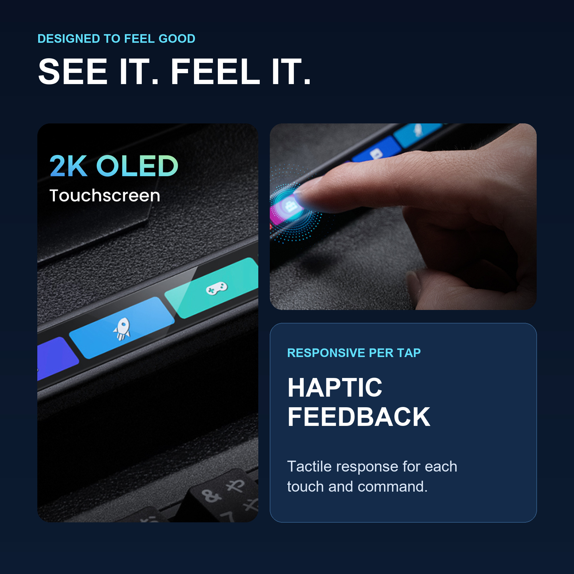 A Versatile & Fully Customizable Touch-Bar Solution