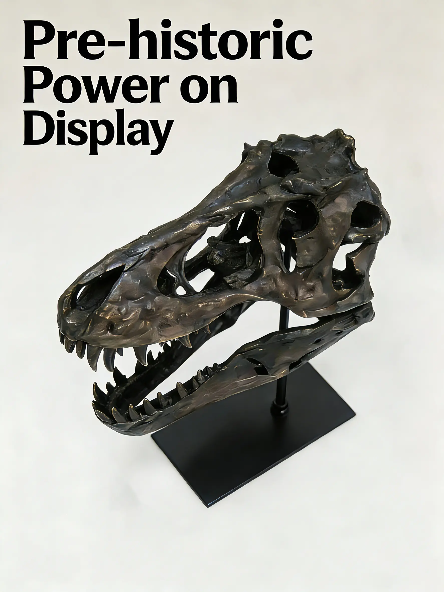 Realistic T-Rex Skeleton Dinosaur Figure