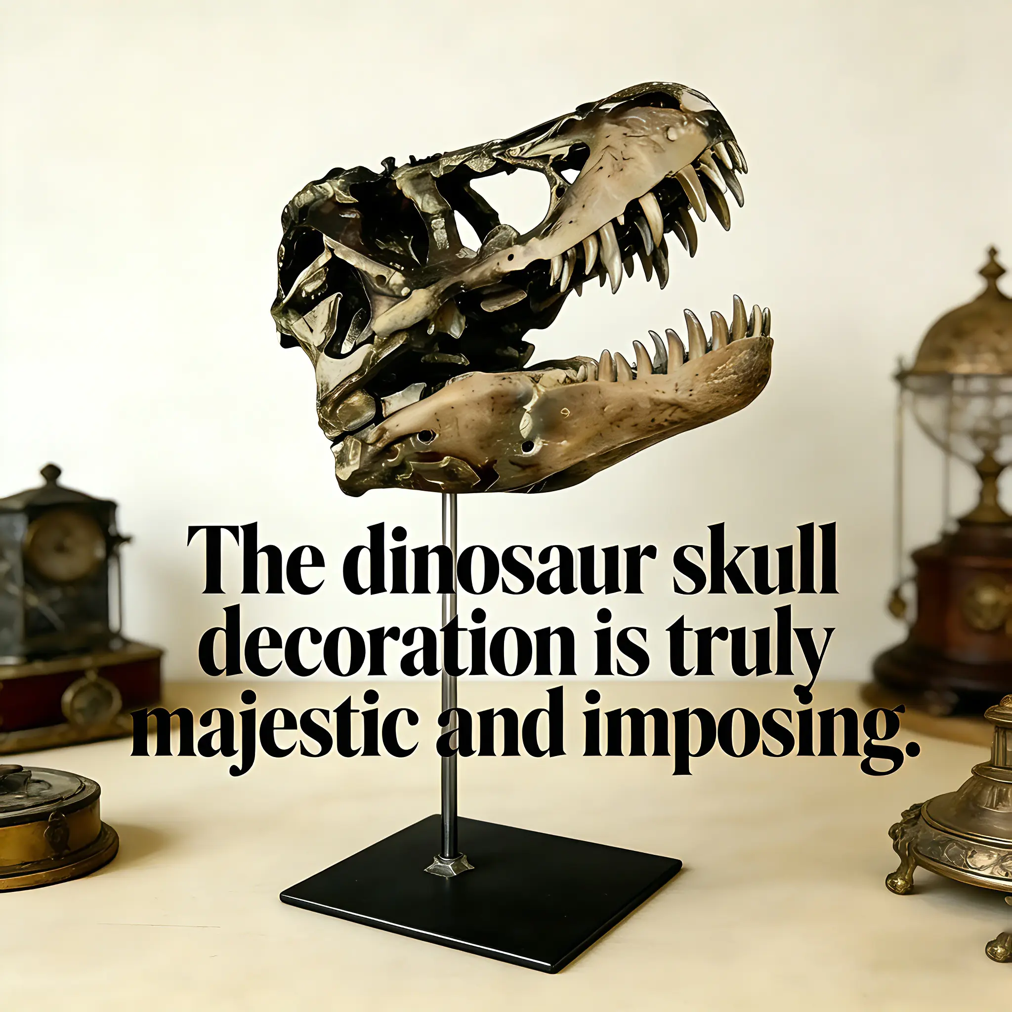 Realistic T-Rex Skeleton Dinosaur Figure