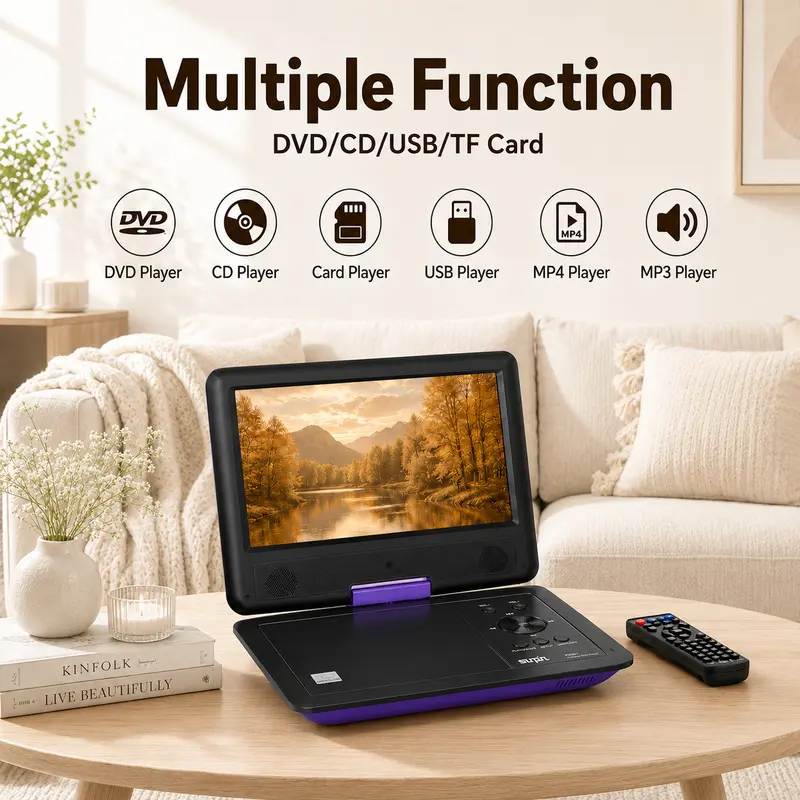 Chargeable Portable DVD Player