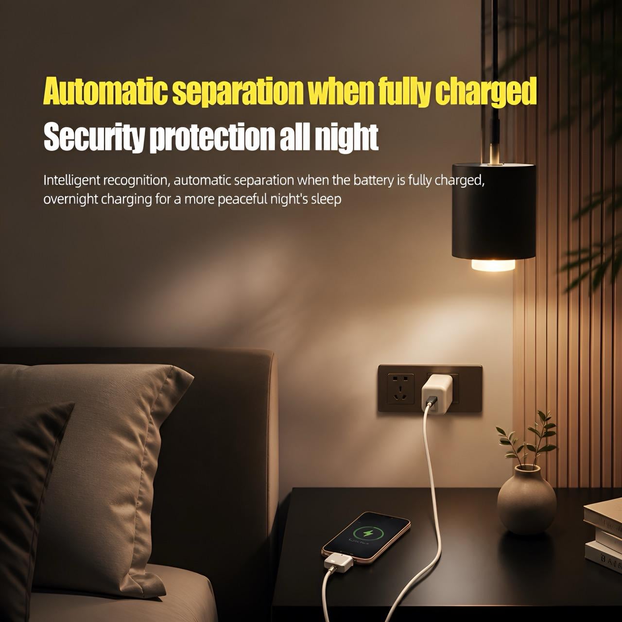 🔥Hot Sale 60% OFF ✨140W Type-C Physical-Disconnect Battery Guard - Auto & Self-Eject Charger