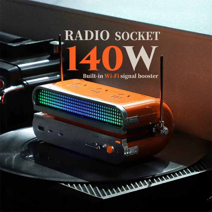 Wireless Radio Hub 140W GaN Charging Station