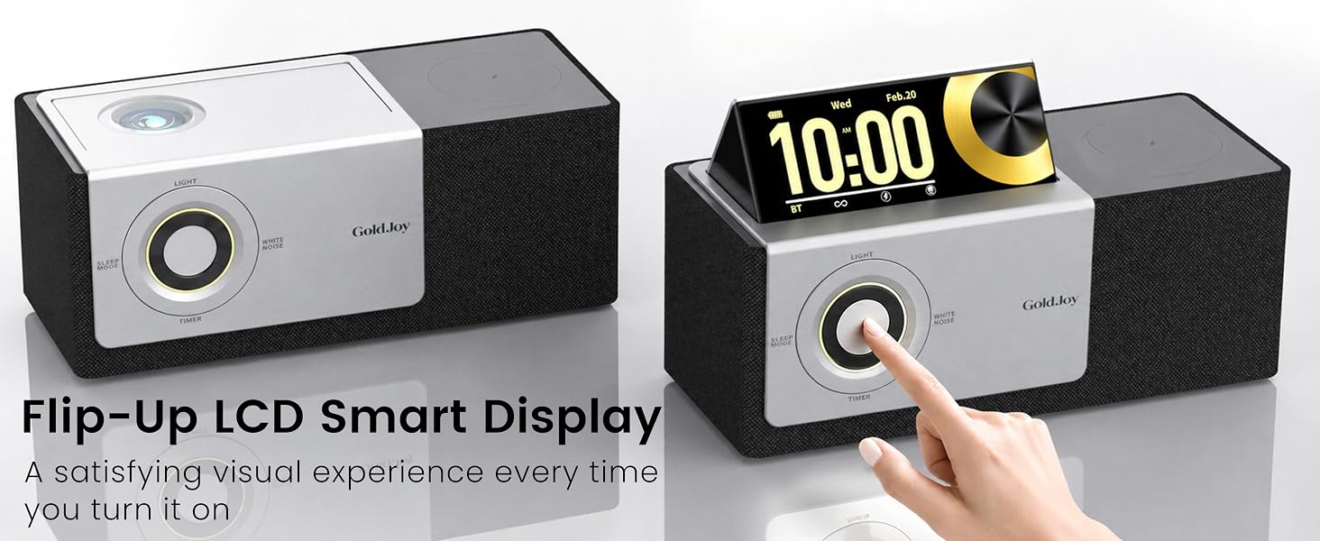 FLIP-UP LCD DISPLAY