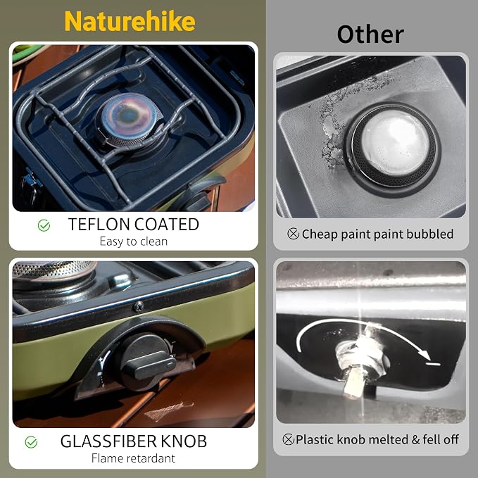 Burner Folding Camping Stove 